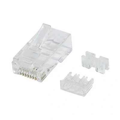 Abbildung von LogiLink Professional Modularer Steckverbinder Cat.6A UTP RJ45, 50 Stück
