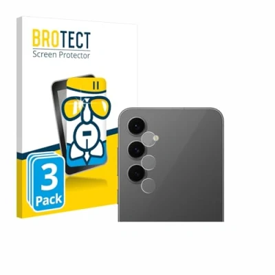Abbildung von BROTECT Schutzglas für Samsung Galaxy S24 FE (NUR Kameraschutz) (3 Stück) Schutzfolie Panzer Folie Glas [Extrem Kratzfest 9H, Anti Fingerprint,