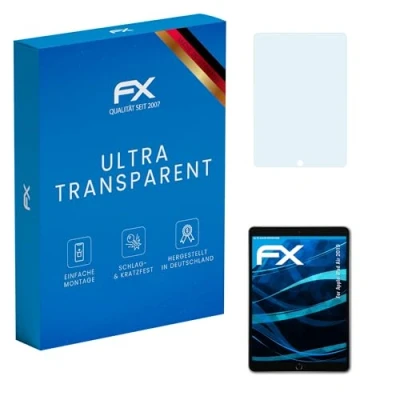 Abbildung von atFoliX Schutzfolie kompatibel mit Apple iPad Air 2019 Folie, ultraklare FX Displayschutzfolie (2X)