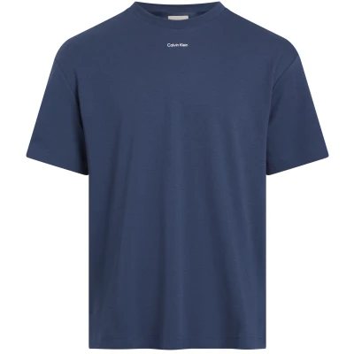 Abbildung von Calvin Klein Big&amp;Tall T Shirt &quot;BT NANO LOGO INTERLOCK SHIRT&quot;, in Großen Größen mit Logoschriftzug