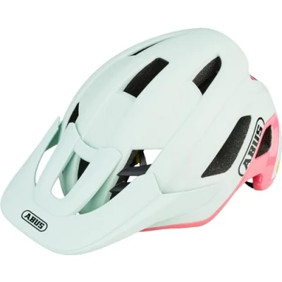 Abbildung von ABUS MTB Helm Cliffhanger MIPS Fahrradhelm für anspruchsvolle Trails mit Aufprallschutz und großen Lüftungsöffnungen Damen Herren Mint, Größe M
