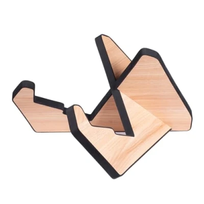 Abbildung von Gator Frameworks Elite Series X Style Holz Gitarrenständer in natürlichem Ahorn Finish Passend für Akustik , Elektro und Bassgitarre (GFW ELITEGTRXSTD MPL)