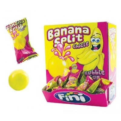 Abbildung von Süßigkeiten Banane Split Gum Fini