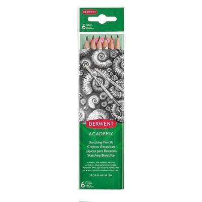 Abbildung von Derwent Academy Zeichenstift Pack (6 Stück)