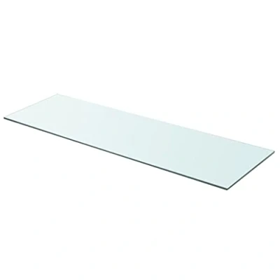 Abbildung von vidaXL Glasboden Glasscheibe Glasplatte für Glasregal Transparent 90 cm x 30