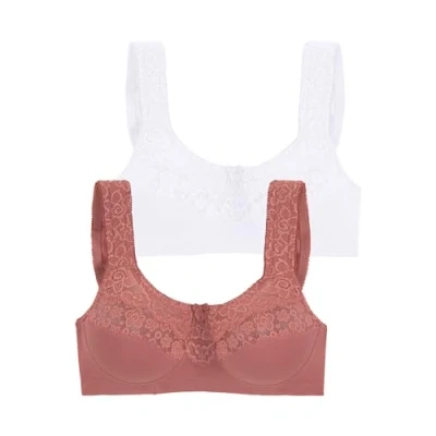 Abbildung von petite fleur Entlastungs BH, ohne Bügel, mit eleganter Spitze, Basic Dessous