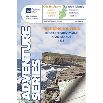 Abbildung von Wanderkarte Aran Island: Including Souvenir Ordnance Survey Map Islands 1838 (Adventure Series)