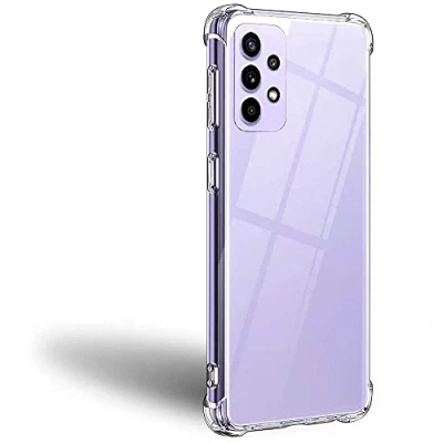 Abbildung von OcioDual TPU Schutzhülle Kompatibel mit Samsung Galaxy A52/5G Gerundete Kanten Rückseite Case Hülle Tasche Antishock Bumper
