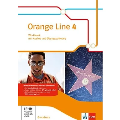 Abbildung von Orange Line 4 Grundkurs: Workbook mit Audios und Übungssoftware Klasse 8 (Orange Line. Ausgabe ab 2014)