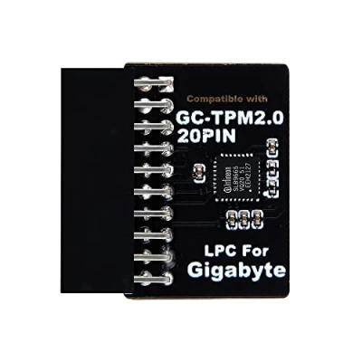 Abbildung von NewHail TPM2.0 Modul LPC 20Pin mit Infineon SLB9665 für Gigabyte Motherboard kompatibel GC