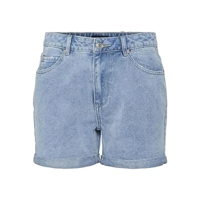 Abbildung von Vero Moda Vmzuri HR MIX NOOS Jeans Shorts, Damen, Größe: XL, Light blue denim