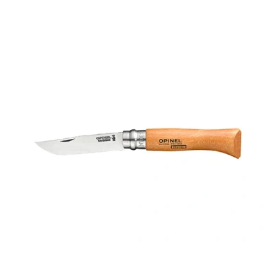 Abbildung von Opinel Carbon Messer Erwachsene Blister 2540069 N 06, Natur