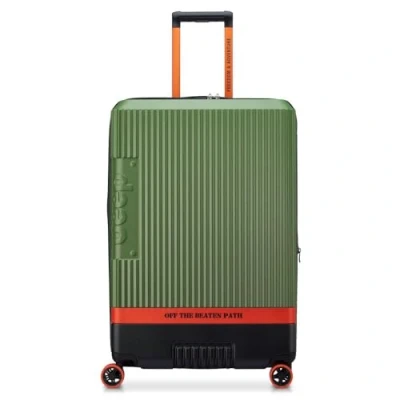Abbildung von DELSEY PARIS Jeep JH001A Kabinenkoffer, Hartschale, 55 cm x 35 23 cm, 36 l, Größe S, grün, XL