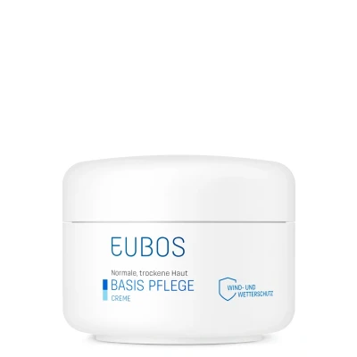Abbildung von Eubos Basis Pflege Creme Gesichtspeeling, Damen, Größe: 100 ml, Weiß