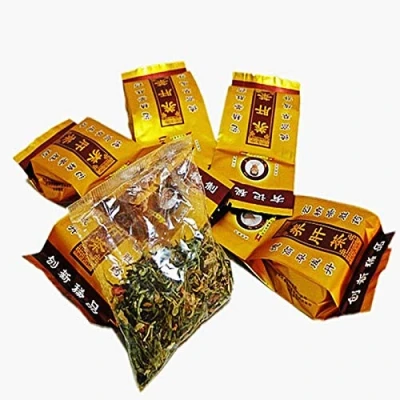 Abbildung von 6 Beutel gesunder Leber Tee Kräutertee für hohen Blutdruck fettiger Leberkräutertee duftender Blumentee Botanischer Grüner Roher Gesundheit Chinesischer