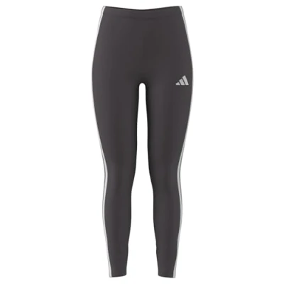 Abbildung von adidas Damen Essentials 3 Stripes Cotton Leggings, Grey strata/White, XS