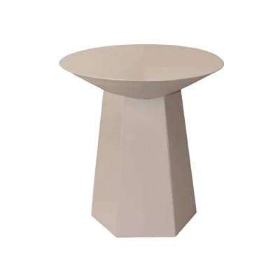 Abbildung von Kick Collection Beistelltisch Loa Beige Modern und Hochwertig Metall Erhältlich in vielen Farben