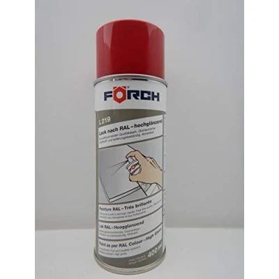 Abbildung von FORCH Karminrot ROT RAL 3002 Lack LACKSPRAY Spray SPRAYDOSE 400ML (1)