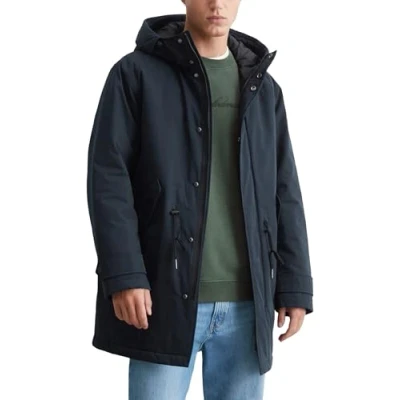 Abbildung von Marc O&#039;Polo Denim Outdoor HOOD Parka, Herren, Größe: XXL, True navy