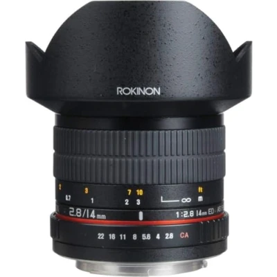 Abbildung von Rokinon 14 mm F2.8 IF ED Superweitwinkelobjektiv mit manuellem Fokus für Fuji X Mount