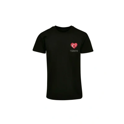 Abbildung von Merchcode Football Turkey Tshirt print, Herren, Größe: Large, Black