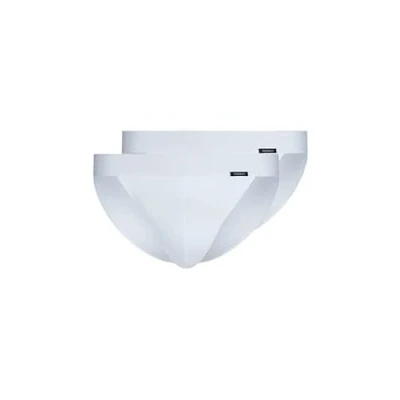 Abbildung von Skiny Herren Tanga Cotton Retro G String, Weiß (080691), S (2er Pack)