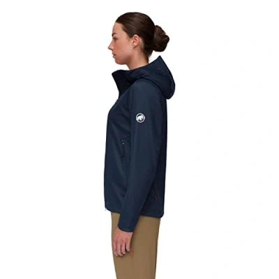 Abbildung von Mammut Ultimate Hooded Jacket Women Softshelljacke, Damen, Größe: XS, Marine