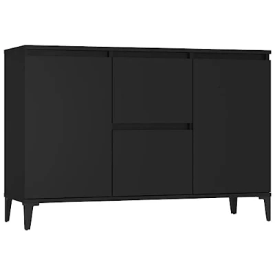 Abbildung von vidaXL Sideboard Schwarz 104x35x70 cm Spanplatte