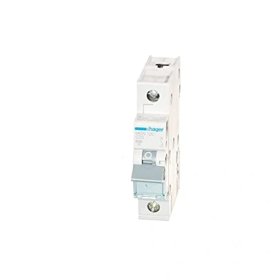 Abbildung von Hager MCN120 LS Schalter 1polig 6kA C 20A 1M