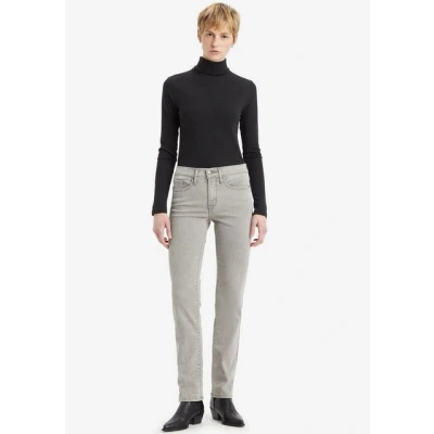 Abbildung von Levi&#039;s 314 Shaping Straight Jeans Leg, Damen, Größe: 32x32, River rock
