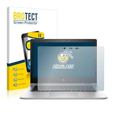 Abbildung von BROTECT Schutzglas für HP EliteBook x360 1030 G2 Schutzfolie Panzer Folie Glas [Extrem Kratzfest 9H, Anti Fingerprint, Ultra Transparent]