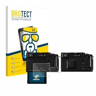 Abbildung von BROTECT Schutzglas für Fujifilm X Pro3 Schutzfolie Panzer Folie Glas [Extrem Kratzfest 9H, Anti Fingerprint, Ultra Transparent]