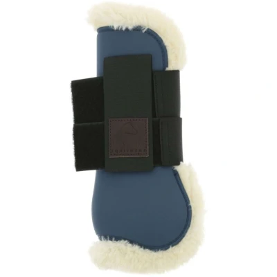 Abbildung von EQUITHÈME Gamaschen Boa Navy Vollblut