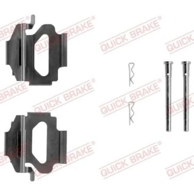 Abbildung von QUICK BRAKE 109 1140 Zubehörsatz, Scheibenbremsbelag FORD: Escort 5 Schrägheck