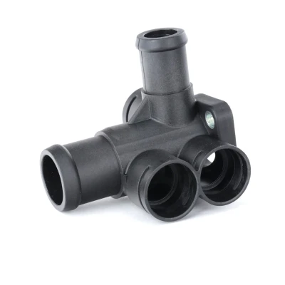 Abbildung von FEBI BILSTEIN 12405 Flansch Kunststoff Zylinderkopf mit Dichtung VOLKSWAGEN: Scirocco II, Jetta 2, Passat B3/B4 Limousine, AUDI: Coupe B3, 80 B3