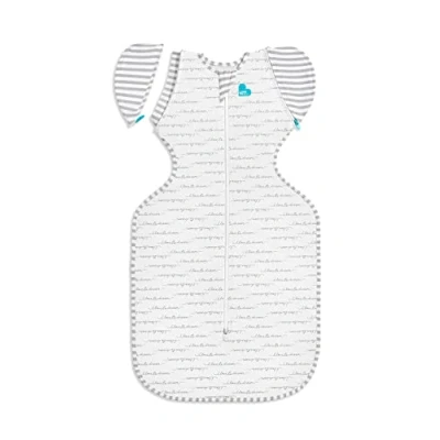 Abbildung von Love To Dream Pucksack Onesie Overall, Groß (8,5 11kg) für moderate Temperaturen (20 27C) Abnehmbares Flügel Design, sanfter Übergang vom Pucken zum Schlafen ohne die Arme