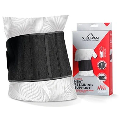 Abbildung von Vulkan Klassische Verstärkte Rückenstütze, eine Größe, New, Universal Fit Lendenwirbelstütze für Muskelschmerzen und Posieren, Lower Back Belt Lumbosacral Stabilität, die Ausübung