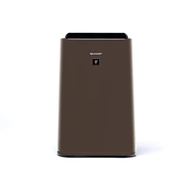 Abbildung von SHARP UA HD40E T Luftreiniger (mit Befeuchtungsfunktion, Verbesserung der Luftqualität, Ideal für Allergiker, drei Stufen Filtersystem, HEPA Filter, Räume bis zu 26 m²) taupe