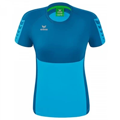 Abbildung von Erima Damen Six Wings Funktions T Shirt, curacao, 36