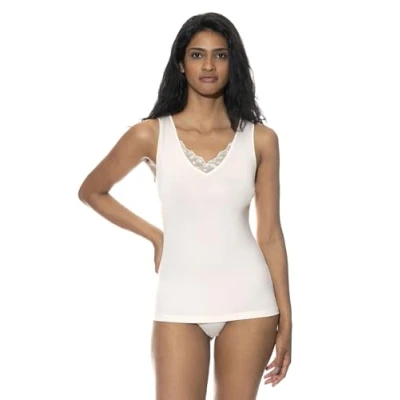 Abbildung von mey TANK Unterhemd/shirt, Damen, Größe: 40, Champagner