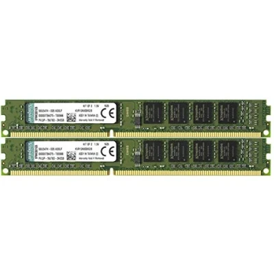 Abbildung von Kingston KVR13N9S8K2/8 Arbeitsspeicher 8GB (DDR3 Non ECC CL9 DIMM Kit, 240 pin, 1,5V)