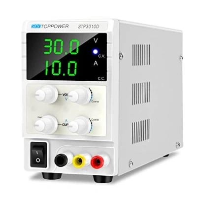 Abbildung von Labornetzgerät regelbar DC 0 30V / 10A für Laborunterricht, Elektronikreparatur, Heimwerken und Galvanisieren