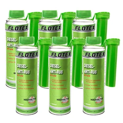 Abbildung von Flotex Diesel Anti Ruß, 6 x 250ml Additiv verringert Rußbildung
