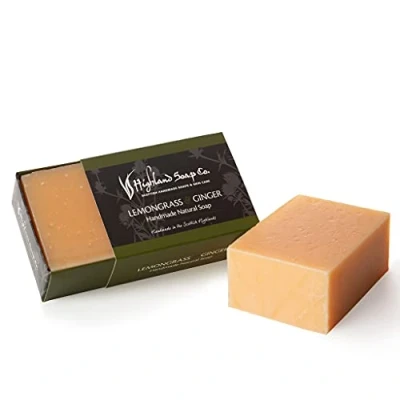 Abbildung von Highland Soap Bio Seife Handmade Lemongrass &amp; Ginger