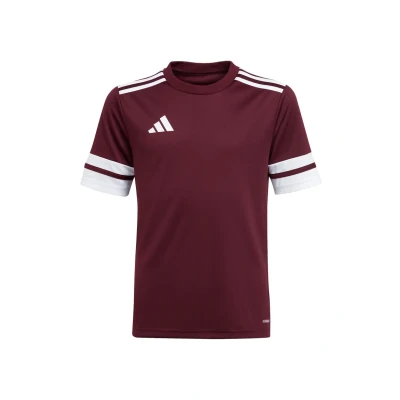 Abbildung von adidas Unisex Kinder SQUADRA25 Jersey Short Sleeve Kids T Shirt, Team Maroon 2/White,