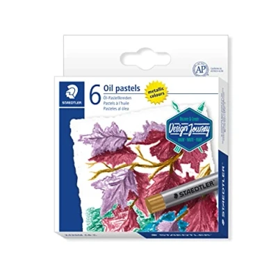 Abbildung von oliepastelkrijt 11 mm set 6 st DJ metallic colours