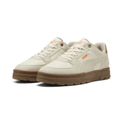 Abbildung von PUMA Erwachsene Caven 2.0 Abrupt Sneakers 42, Alpine Snow Desert Dust Gum White Beige