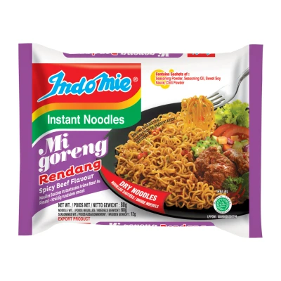 Abbildung von Indomie Instant Nudeln Mi Goreng Rendang 80 g