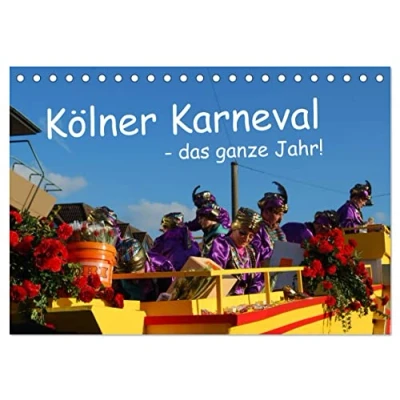 Abbildung von Kölner Karneval das ganze Jahr! (Tischkalender 2025 DIN A5 quer), CALVENDO Monatskalender