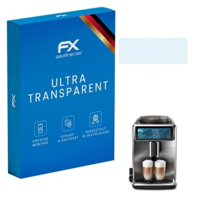 Abbildung von atFoliX Schutzfolie kompatibel mit Philips Saeco Xelsis Suprema Folie, ultraklare FX Displayschutzfolie (2X)